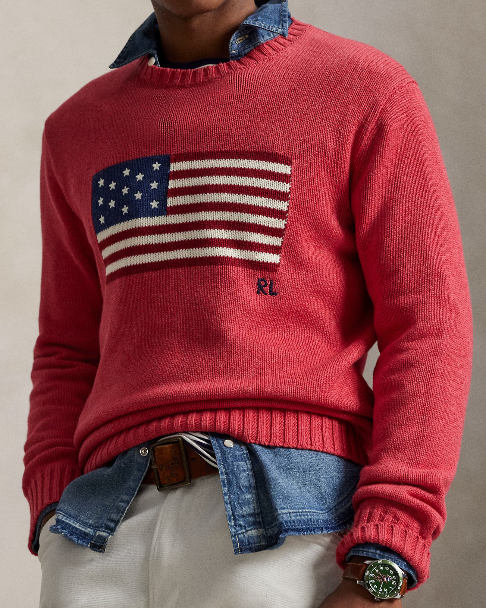 Ralph Lauren - Roving Cotton- Red Topaz