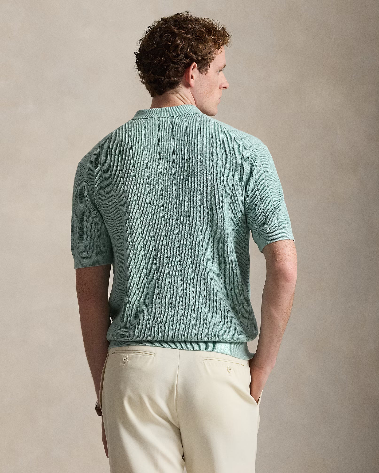 Ralph Lauren - Linen Blend Sweater Pullover - Pale Blue