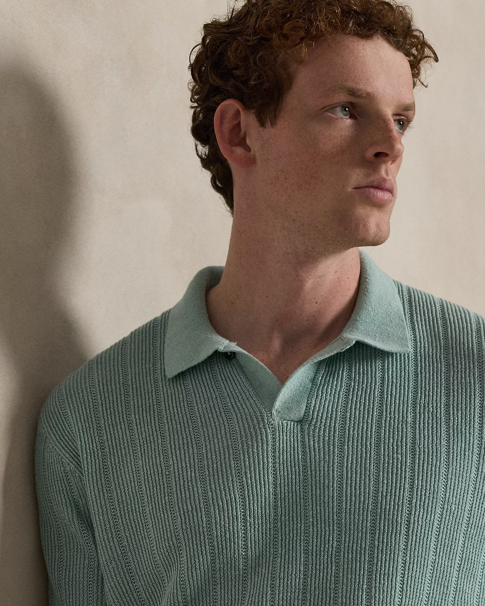 Ralph Lauren - Linen Blend Sweater Pullover - Pale Blue
