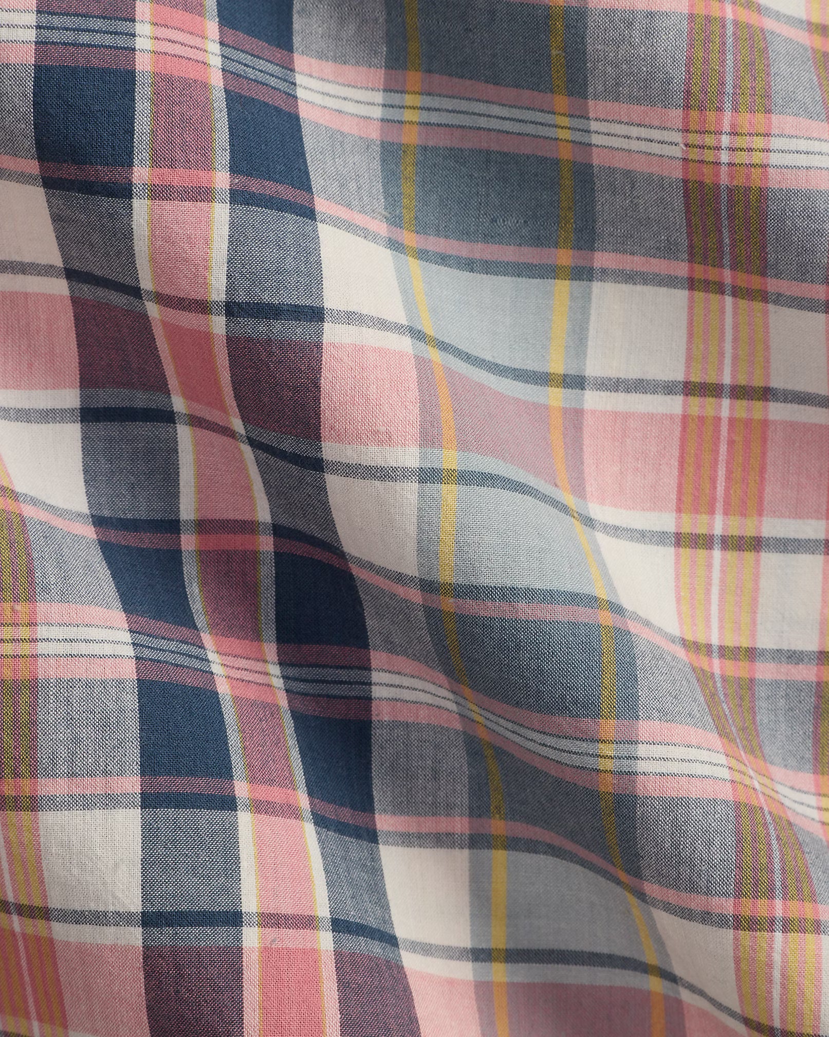 Ralph Lauren - Classic Fit Madras Workshirt -Gray Navy Multi