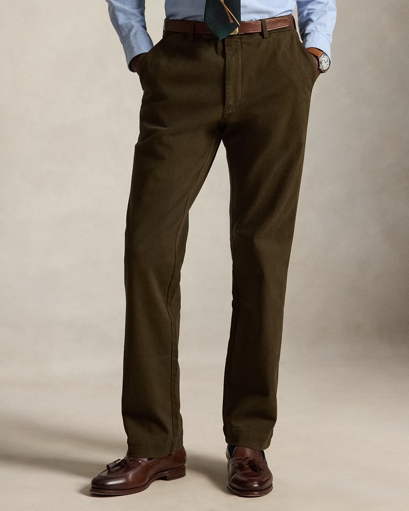 Ralph Lauren - Jarrett Classic Fit Stretch Chino Pant - Dark Brown