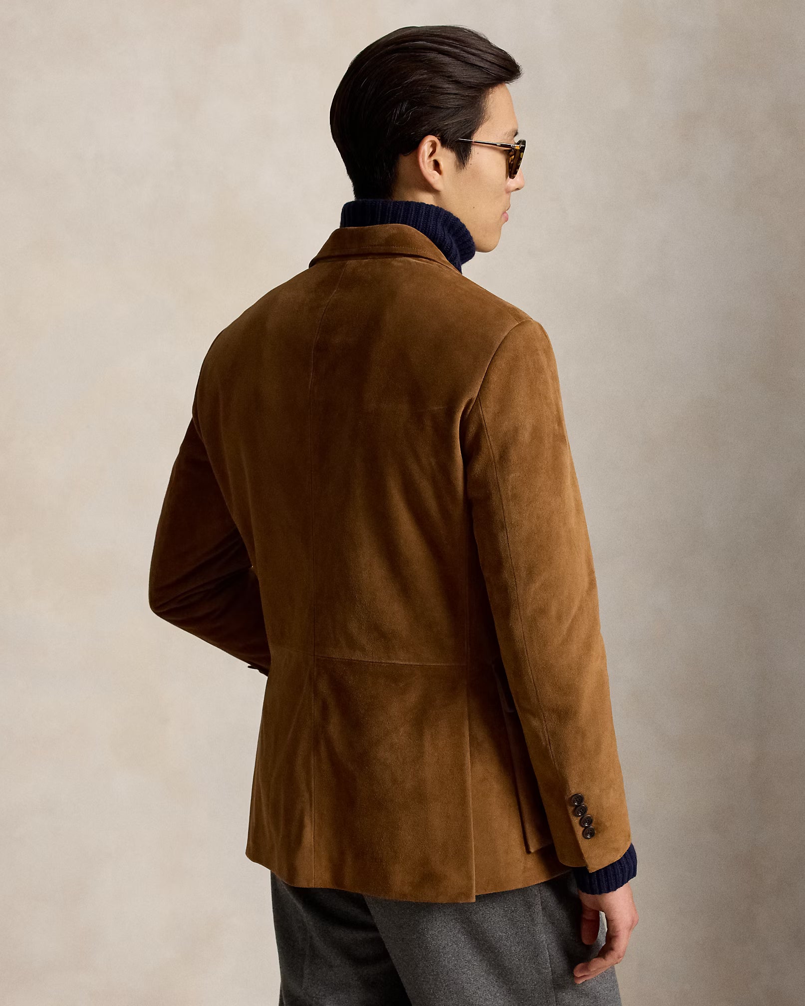 Ralph Lauren - The RL67 Suede Jacket - New Pale Russet