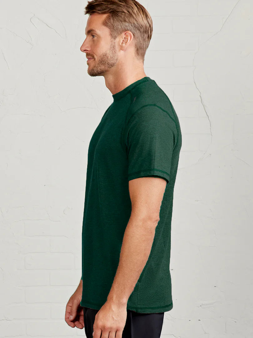 Tasc - Carrollton Fitness T-Shirt - Spruce Heather