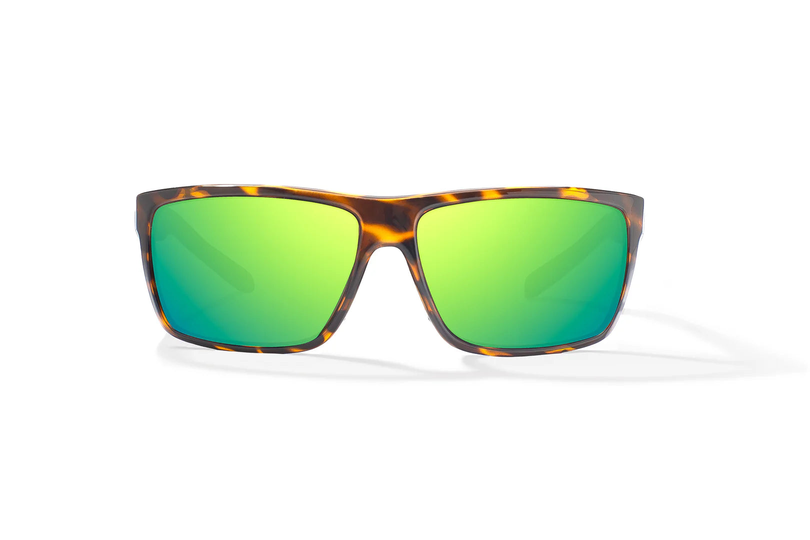 Bajio - Sigs- Brown Tortoise Glass & Green Mirror Lens