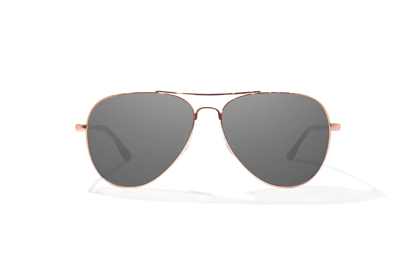 Bajio - Soldado - Rose Gold Satin & Grey Lens