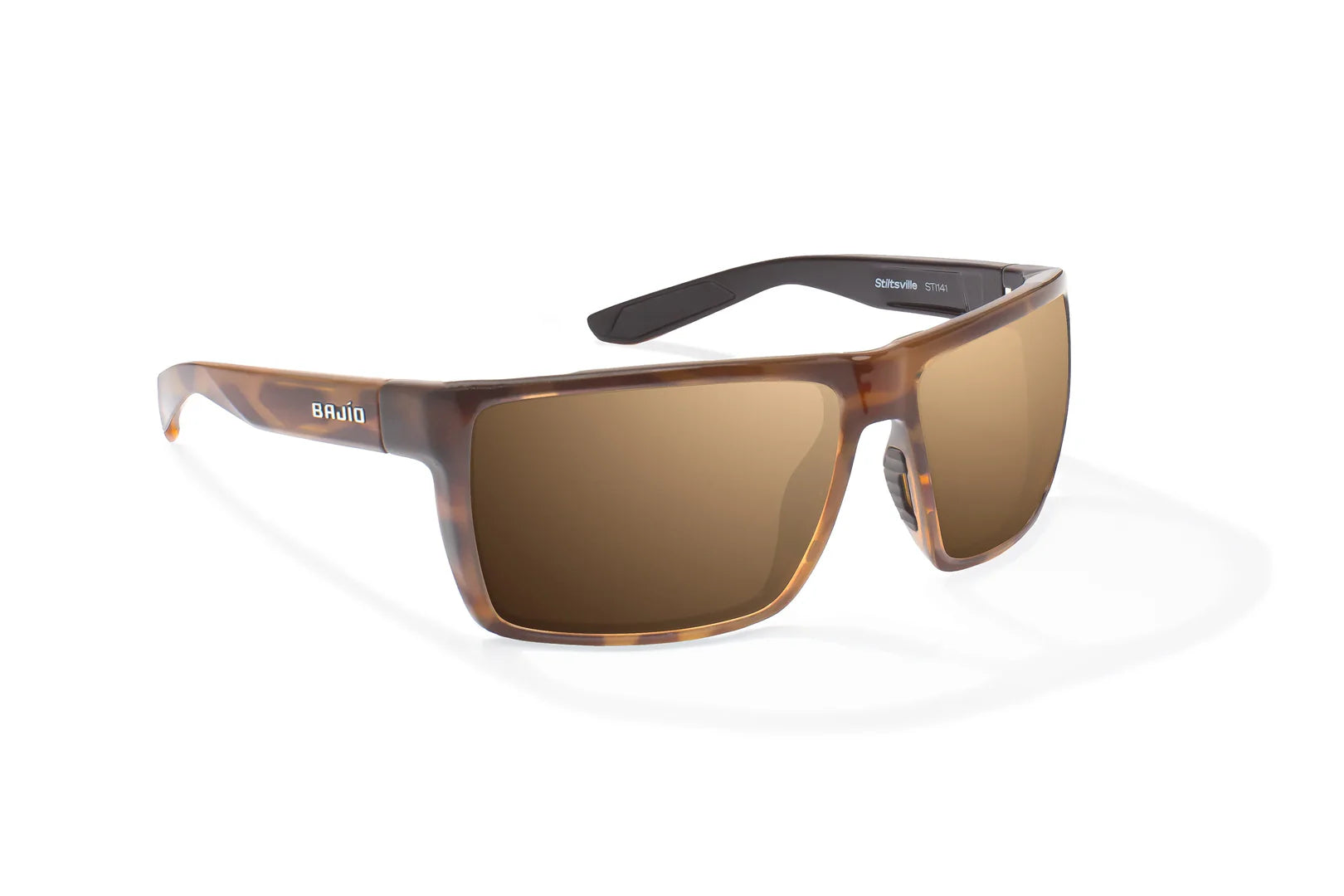 Bajio - Stilitsville - Brown Tortoise Glass & Copper Lens