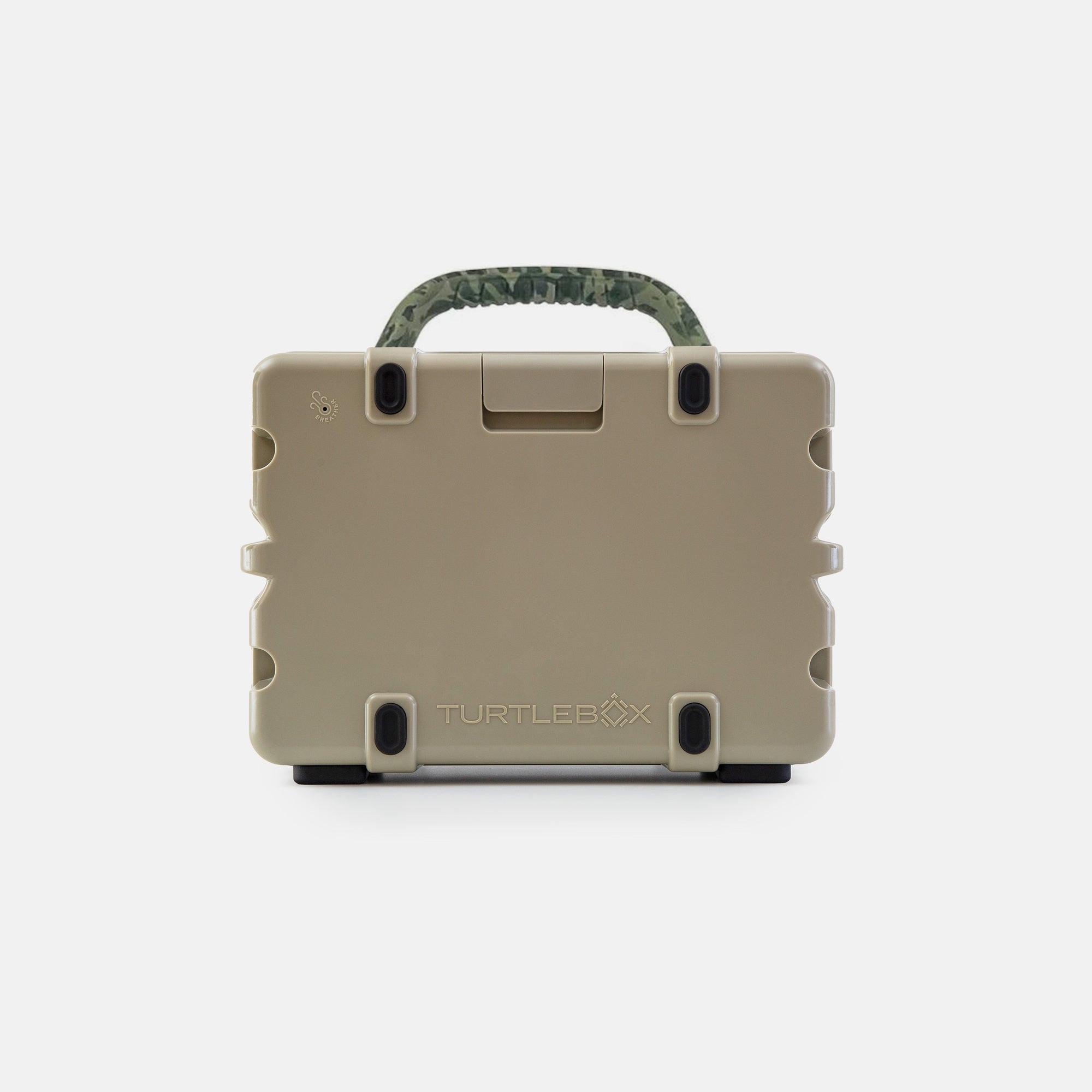 Turtlebox Audio - Outdoor Speaker Gen 3 - Tan + Camo Handle