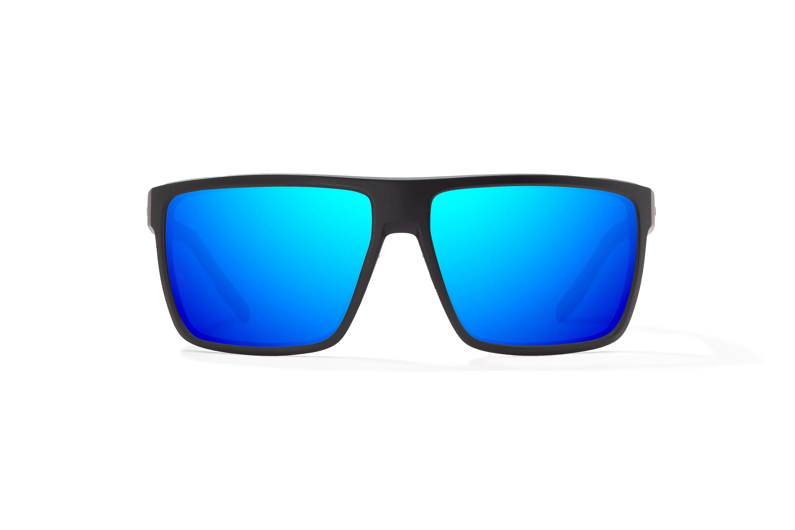 Bajio - Toads - Black Matte & Blue Mirror Glass