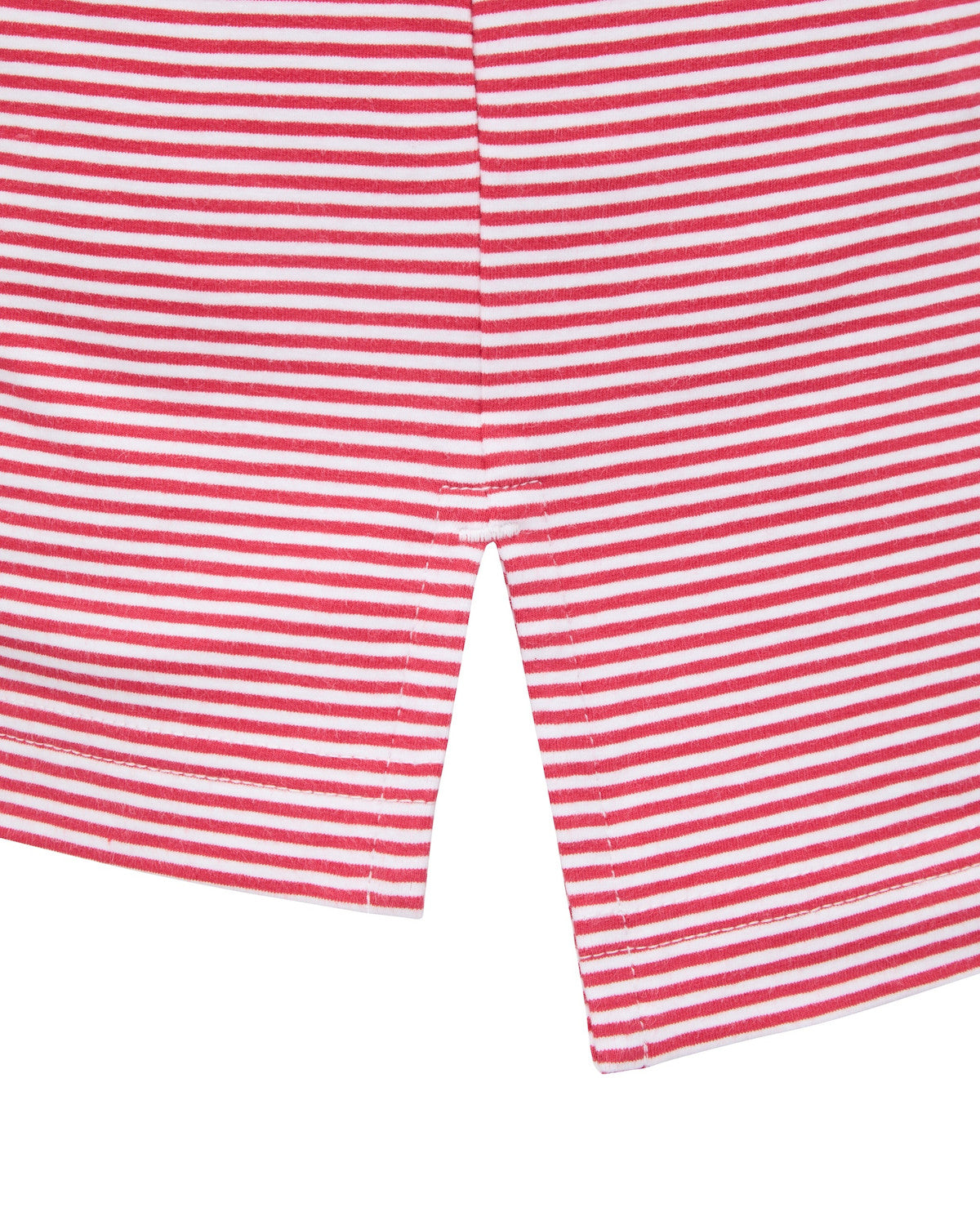 Gresham Reed - Red & White Stripe Polo