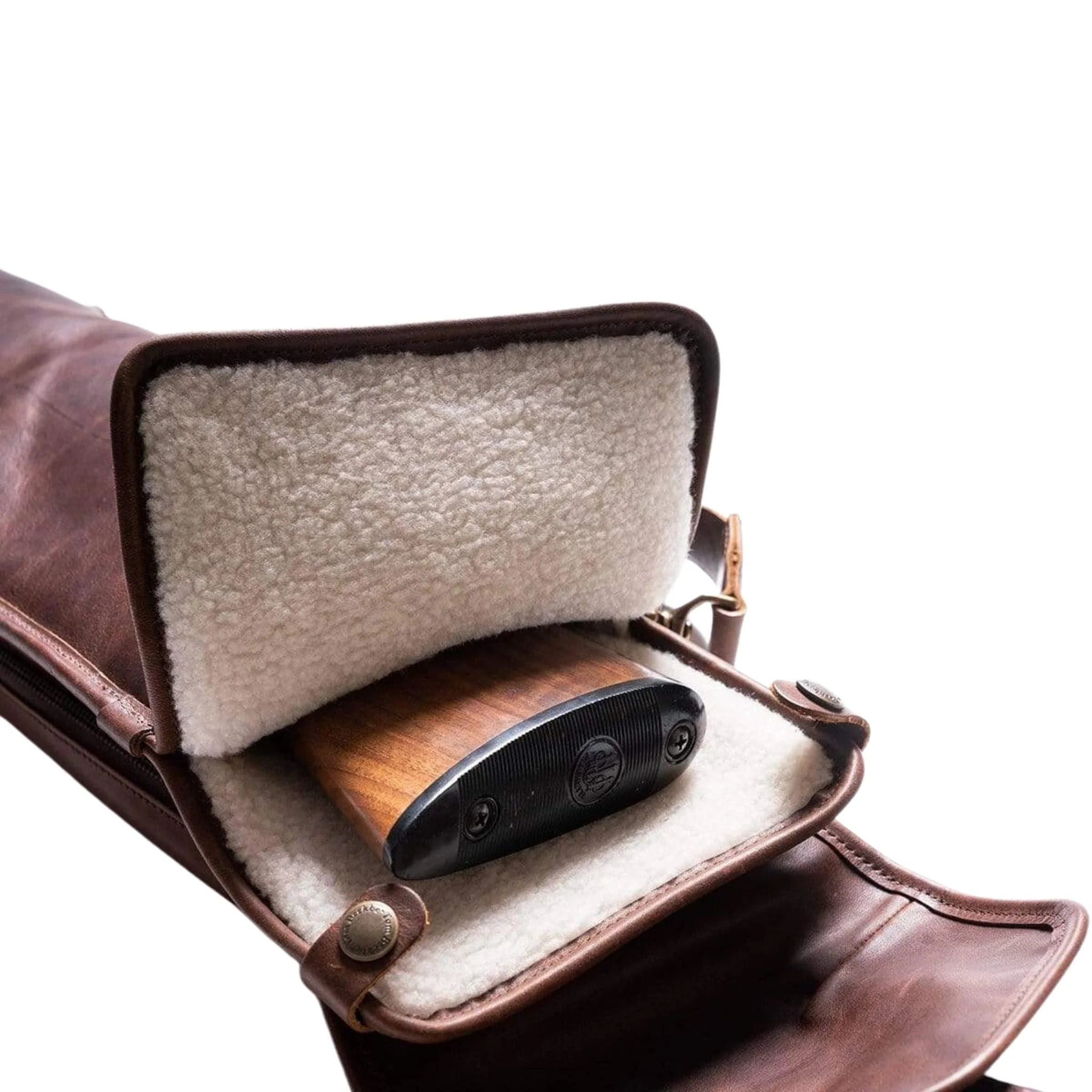 Tom Beckbe - Leather Gun Sleeve - Oak