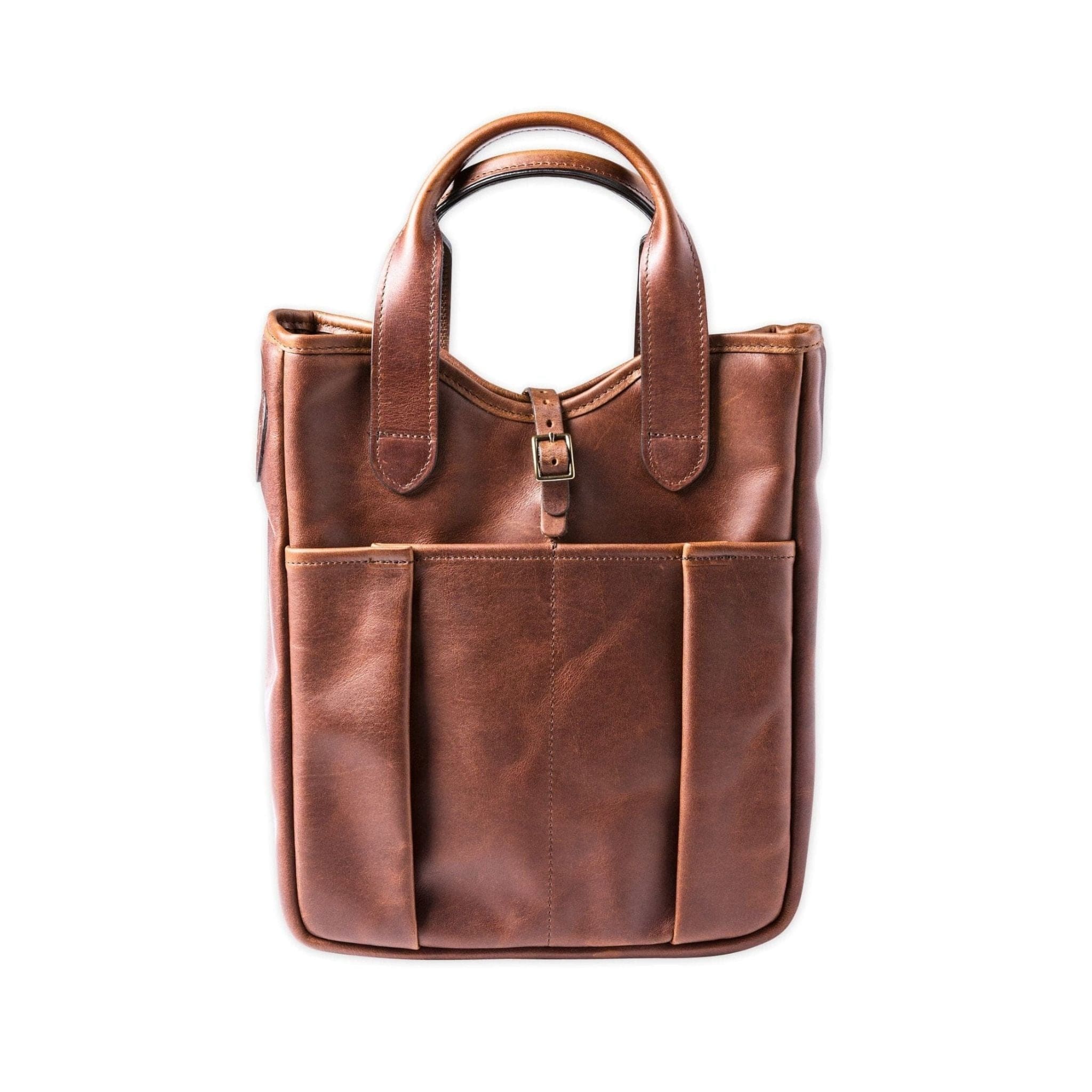 Tom Beckbe - Leather Whiskey Tote - Oak